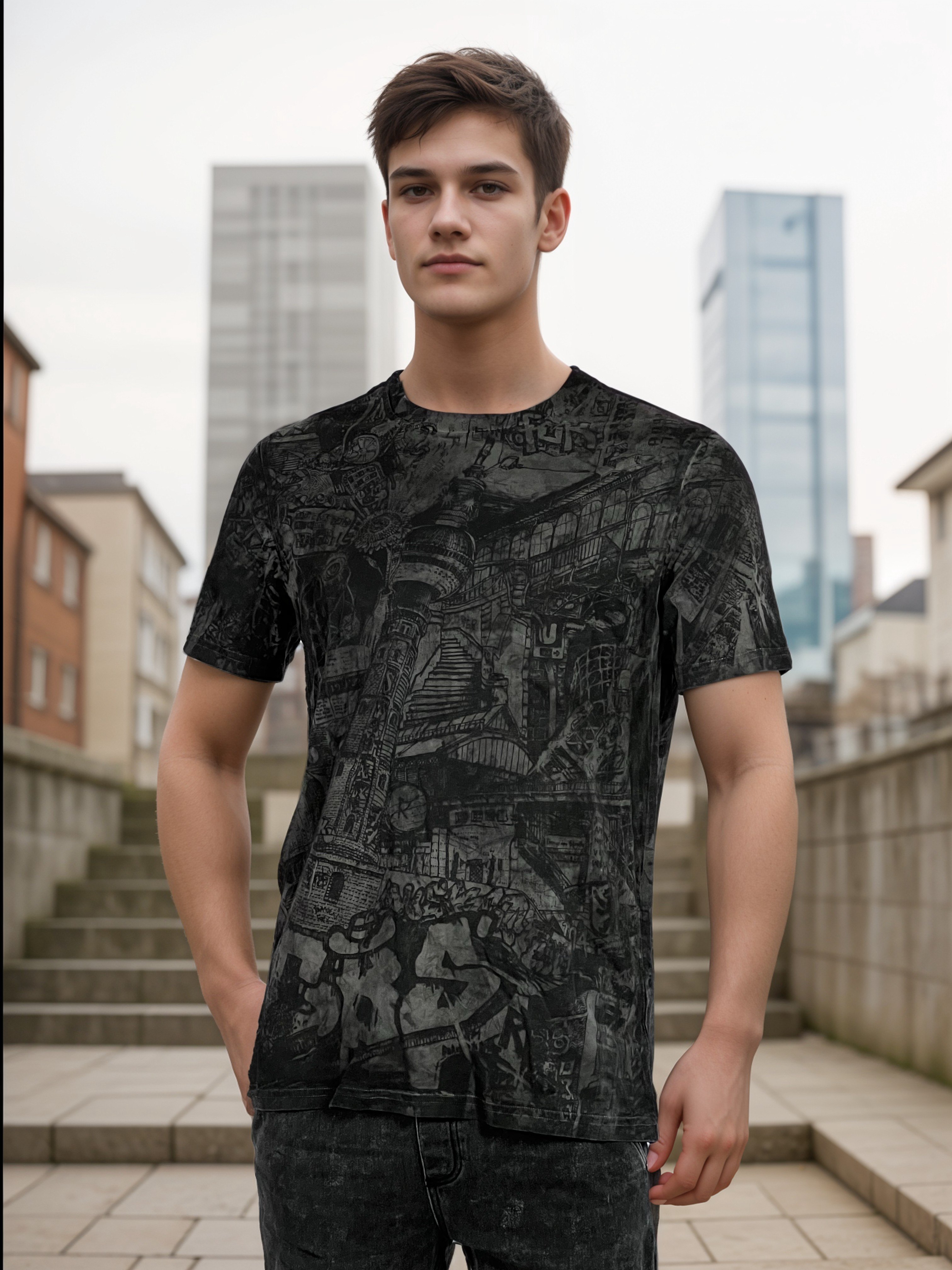 Berlin Handmade T-Shirt DARK